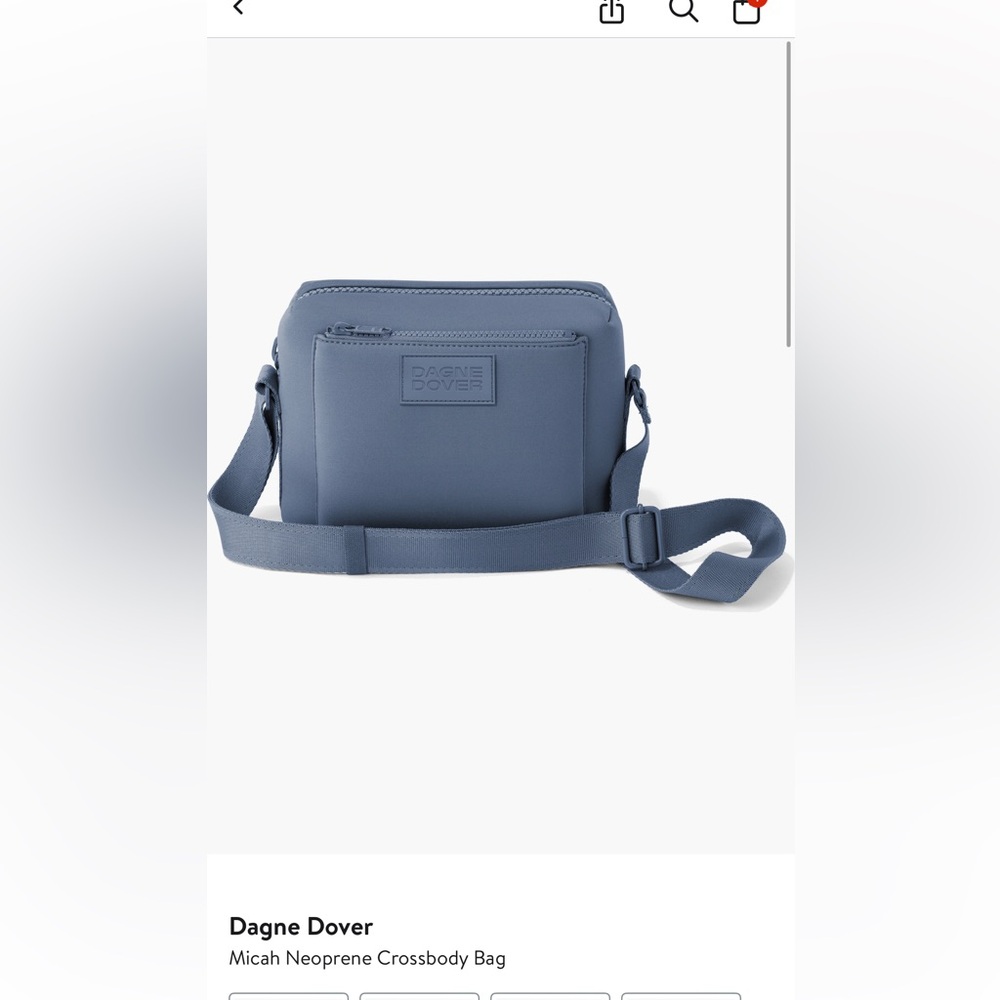 Dagne Dover Ash Blue Micah Neoprene Crossbody